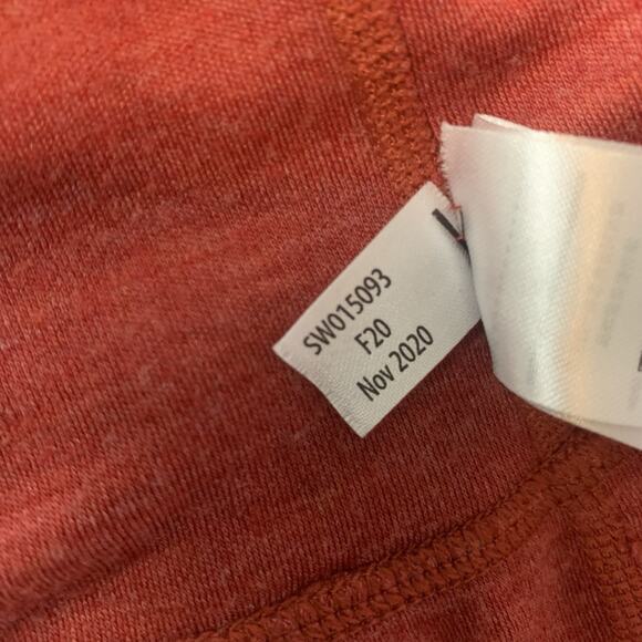 Smartwool Sweater Womens Large Merino 250 Tunic Wool Cowl Neck Red Pockets L - Picture 8 of 10